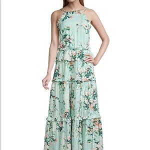 Elliatt Heavenly Creatures Pioneer Textured Print Dress